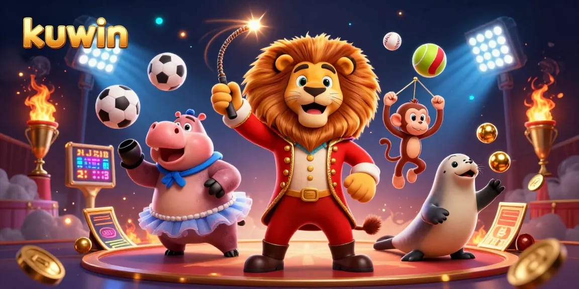 Experience winning strategies with kuwin's dynamic gaming elements in this lively scene.